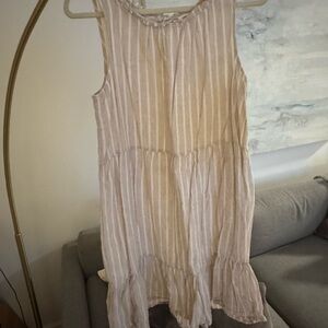 Striped Sleeveless Dress